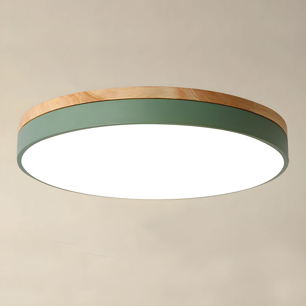 Deckenleuchte Modern Holz LED Aufbaustrahler