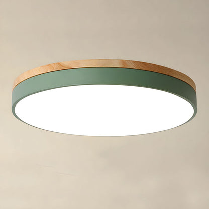 Deckenleuchte Modern Holz LED Aufbaustrahler