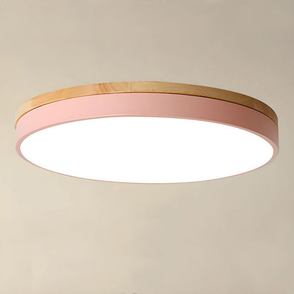 Deckenleuchte Modern Holz LED Aufbaustrahler