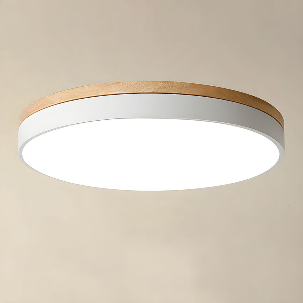 Deckenleuchte Modern Holz LED Aufbaustrahler