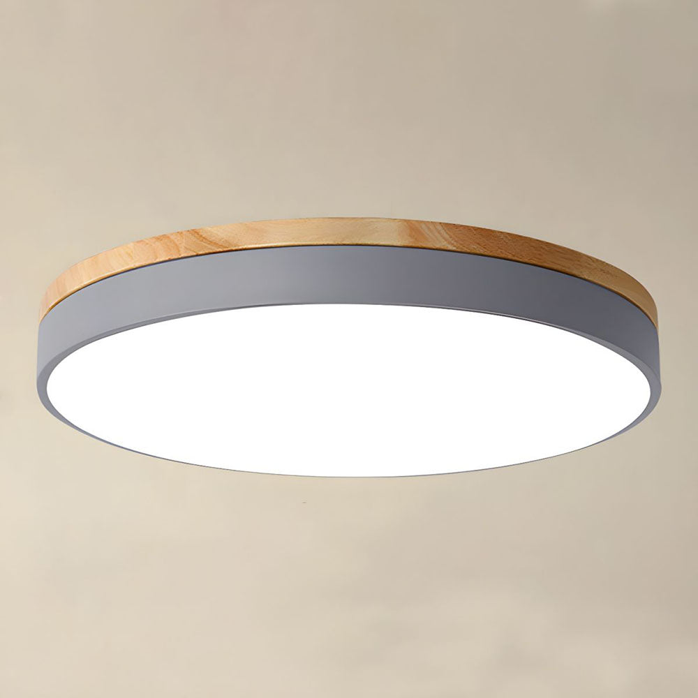 Deckenleuchte Modern Holz LED Aufbaustrahler