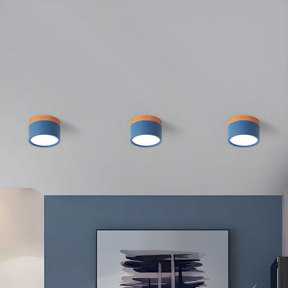 LED-Deckenleuchte Modern Aufputz Zylinder