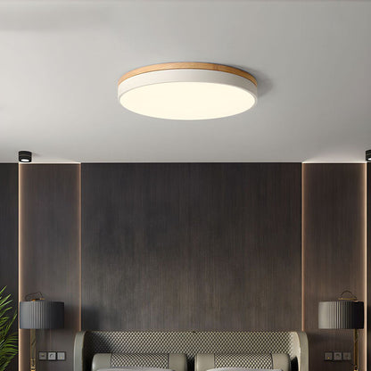 Deckenleuchte Modern Holz LED Aufbaustrahler