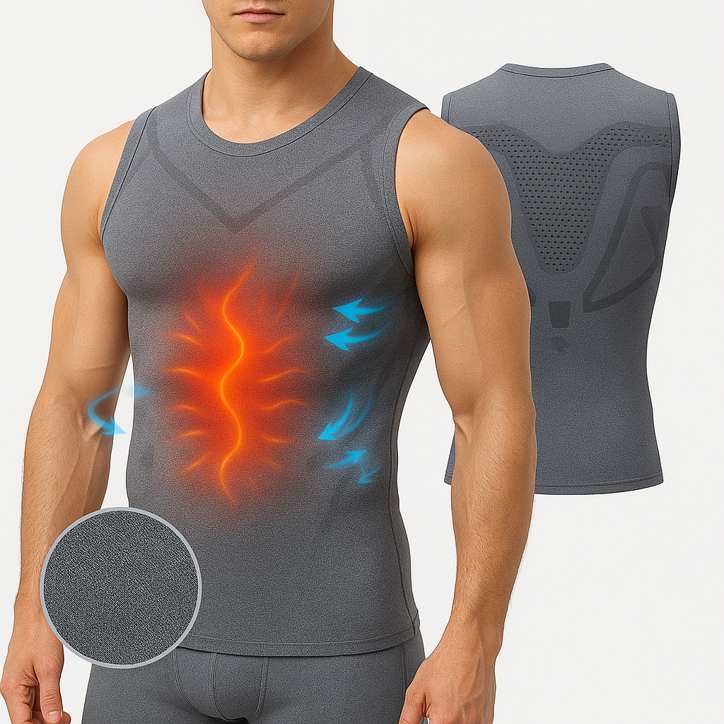 Slimming-Kompressionsweste mit Wärmehaltegewebe