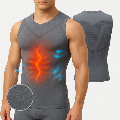 Slimming-Kompressionsweste mit Wärmehaltegewebe