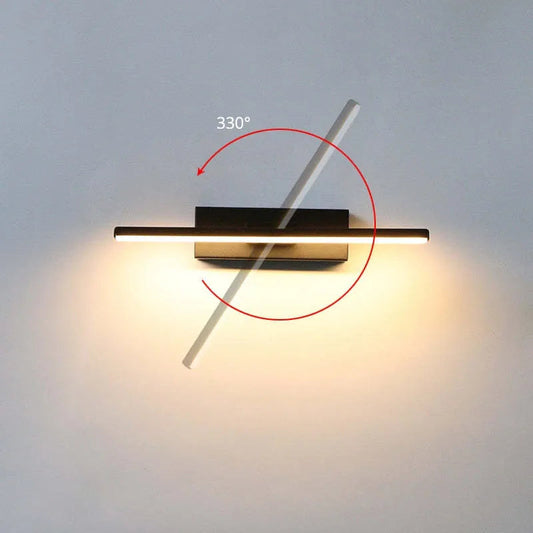RoyaleGlow Swing Light Rotierbare Wandlampe - Modern, Minimalistisch LED-Beleuchtung