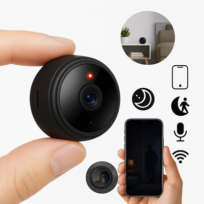 Sicherheitskamera Drahtlos Innen Nachtsicht HD