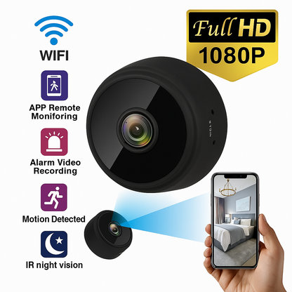 Sicherheitskamera Drahtlos Innen Nachtsicht HD