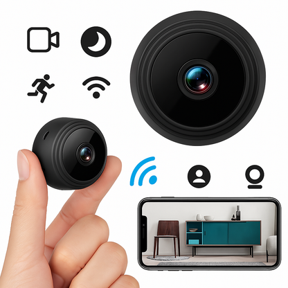 Sicherheitskamera Drahtlos Innen Nachtsicht HD