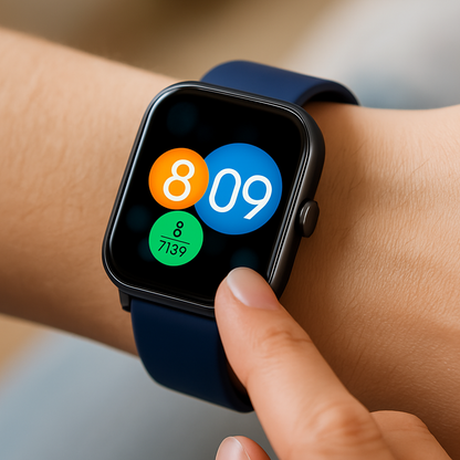 Smartwatch Fitness Tracker mit großem Display