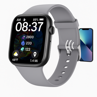 Smartwatch Fitness Tracker mit großem Display