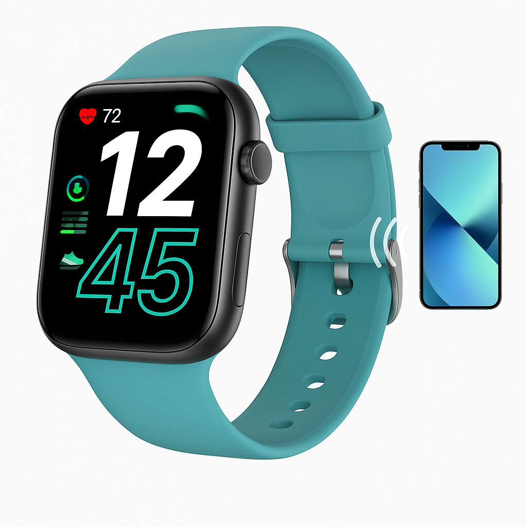 Smartwatch Fitness Tracker mit großem Display