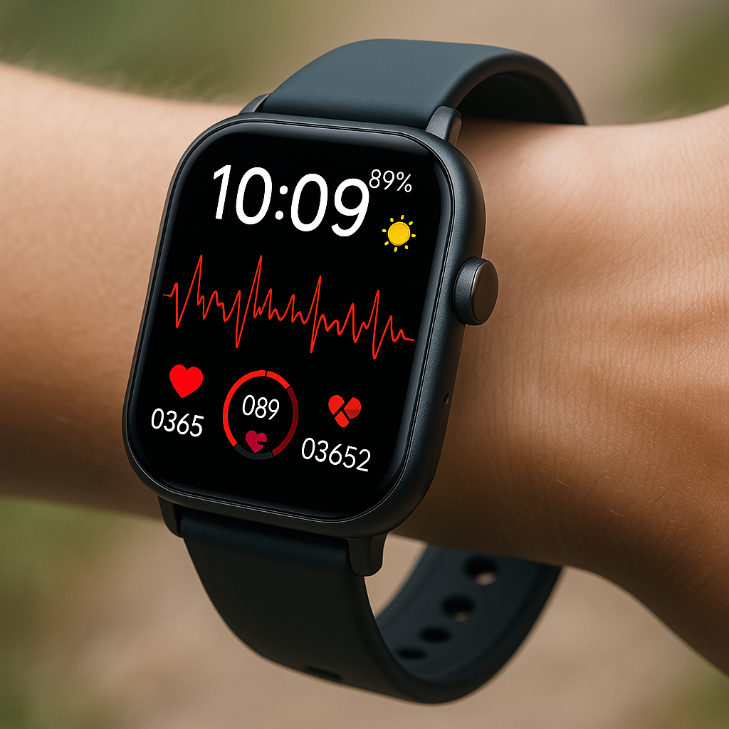 Smartwatch Fitness Tracker mit großem Display