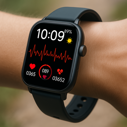 Smartwatch Fitness Tracker mit großem Display