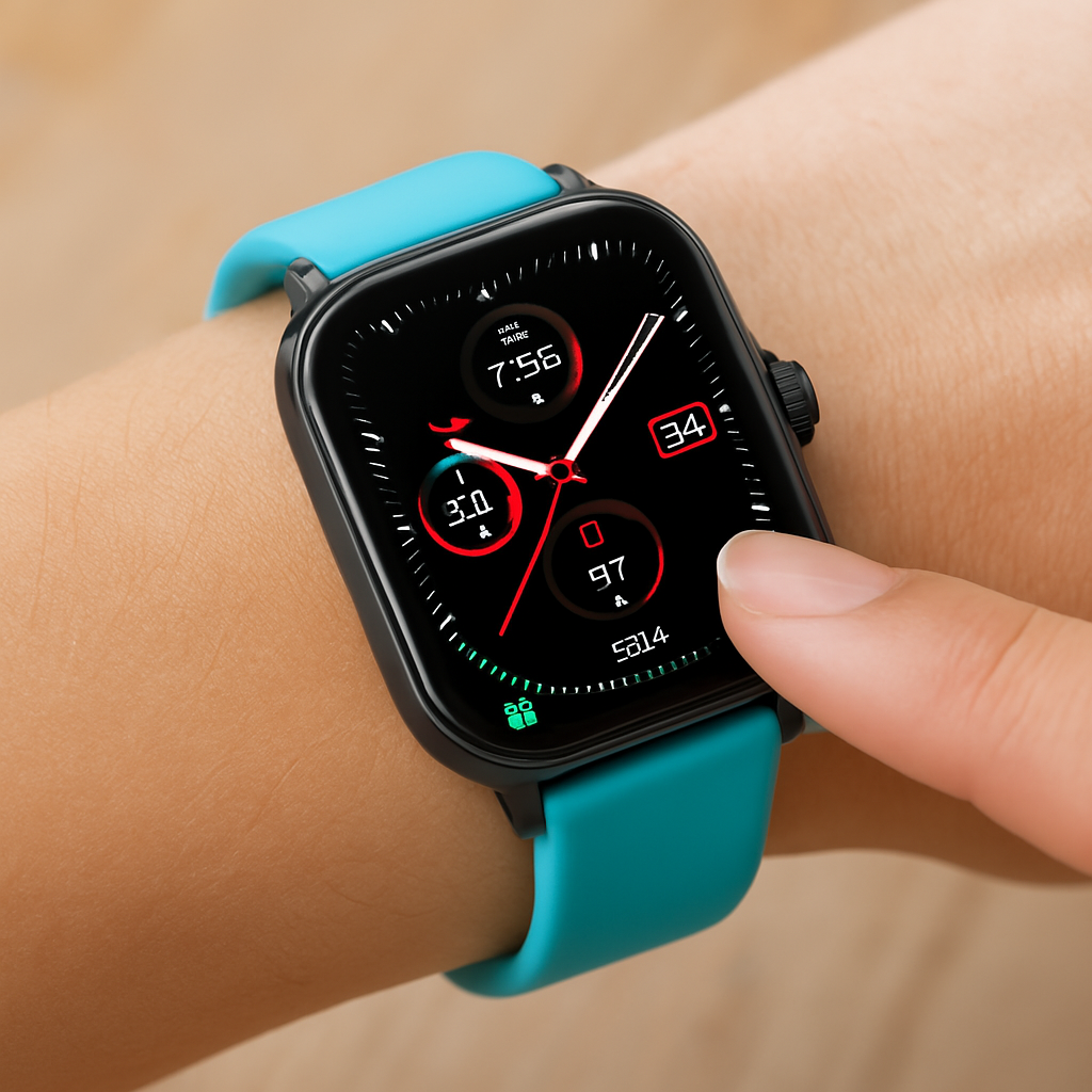 Smartwatch Fitness Tracker mit Gesundheitsüberwachung