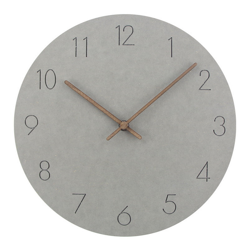 Nordische Ruhe - Minimalistische Wanduhr 29 cm