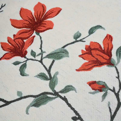 Vintage Floral Chenille Sofabezug