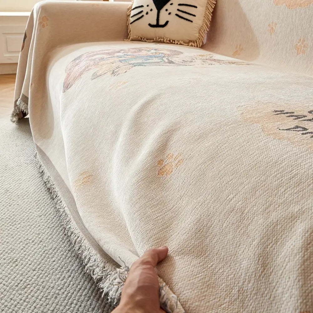 Amara Floral Wendbare Sofaüberwurf