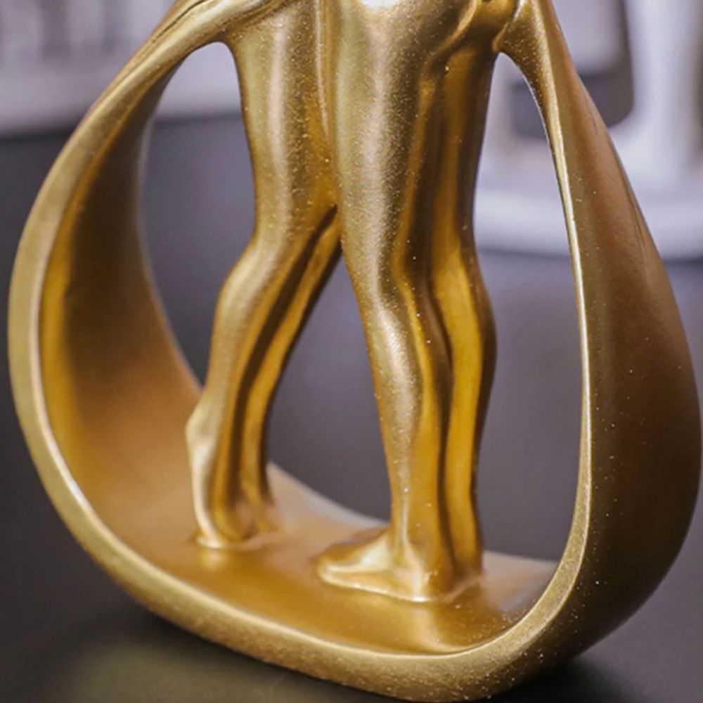 Umarmen Sie Harz Paar Skulptur