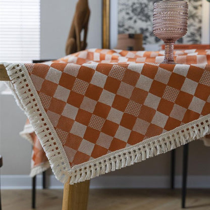 Heritage Karierte Tischdecke