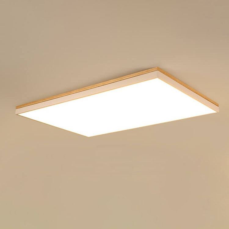 Garduru LED Deckenleuchte | Nordic Design | Massivholz | Quadratisch & Rechteckig | Dimmbar | Warm- & Weißlicht