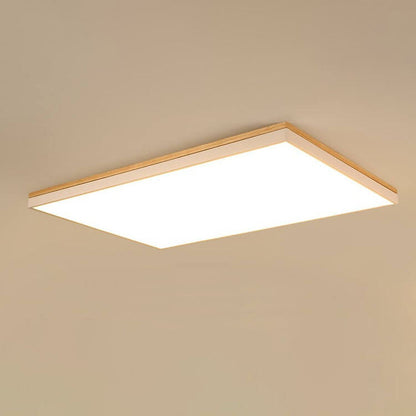 Garduru LED Deckenleuchte | Nordic Design | Massivholz | Quadratisch & Rechteckig | Dimmbar | Warm- & Weißlicht