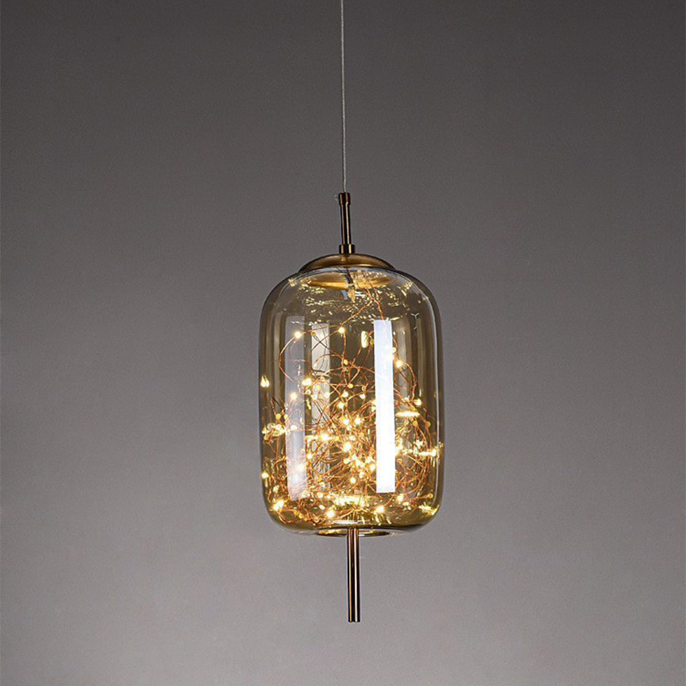 Pendelleuchte Glas Moderne LED Deckenleuchte
