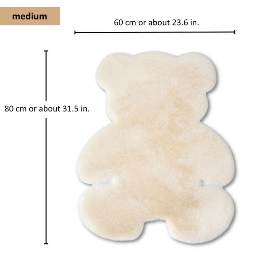 Fluffy Charm Teddybär Teppich