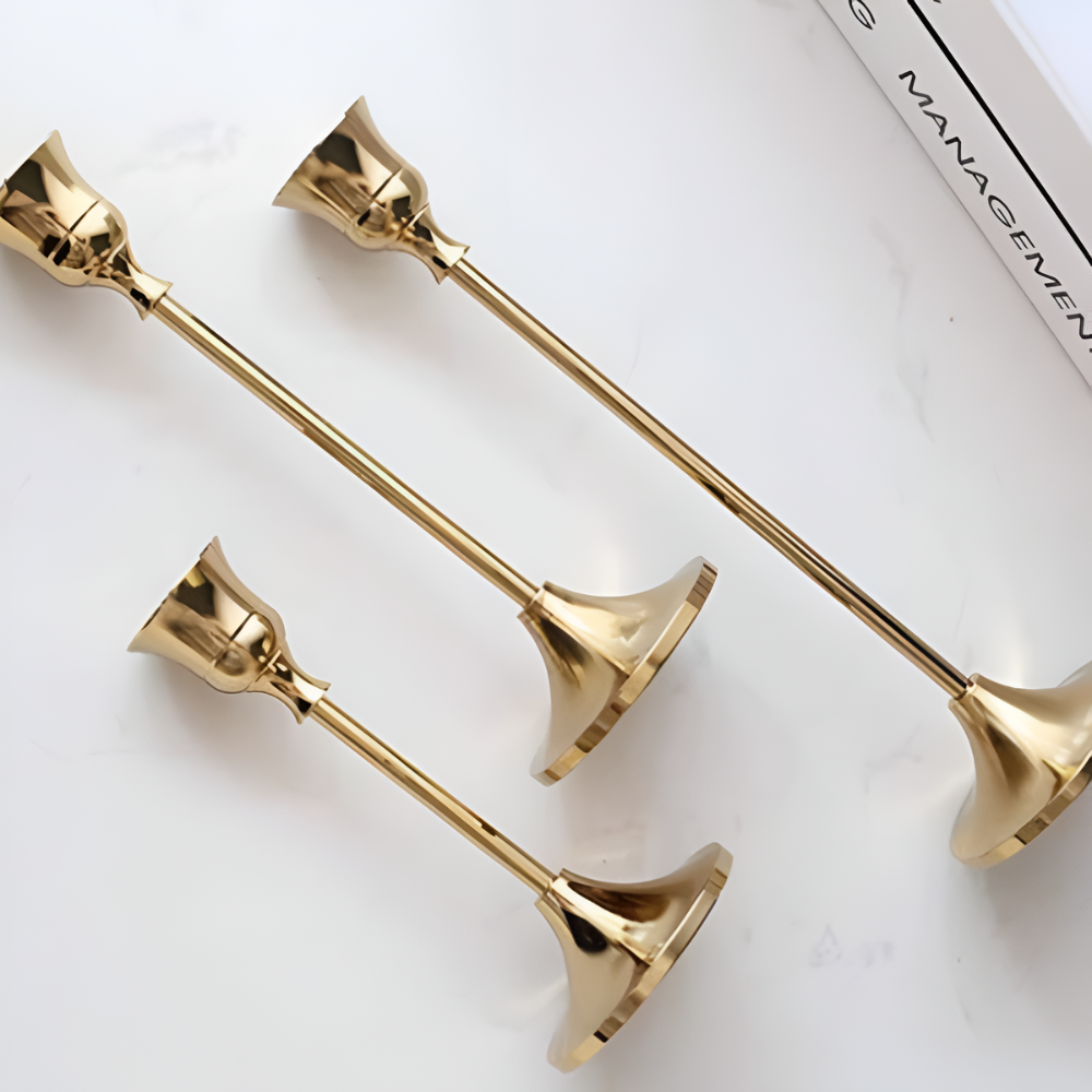 Vintage Style Kerzenhalter | 3er Set