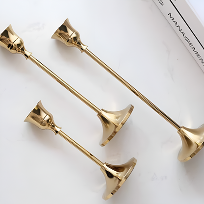 Vintage Style Kerzenhalter | 3er Set
