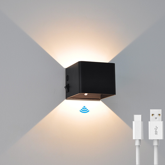 Außenbereich LED-Wandleuchte - Bewegungssensor, Outdoor, Bewegungsmelder, Winkel