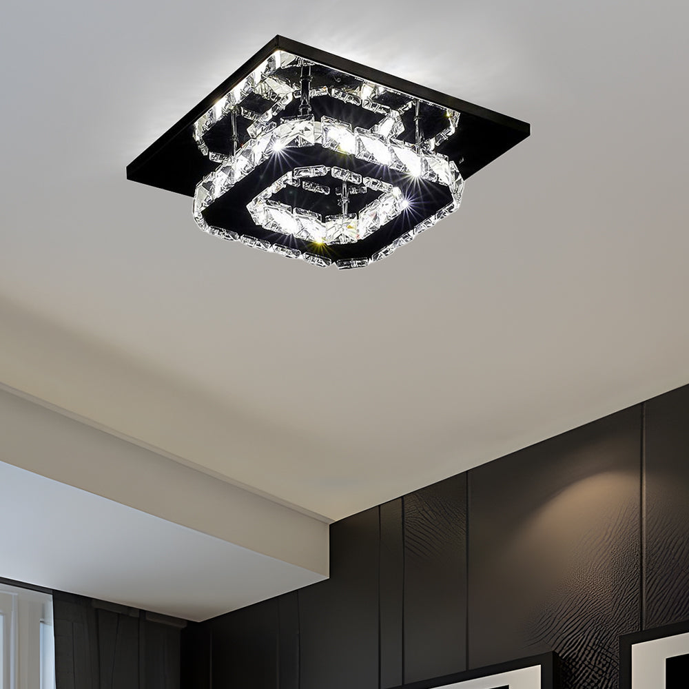 Deckenleuchte Kristall LED Modern Flush Fixture