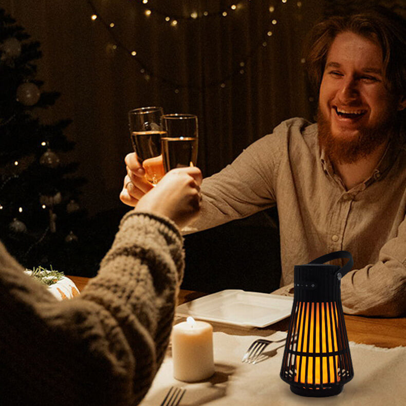 Garduru LED Bluetooth Lautsprecher mit Außenlampe