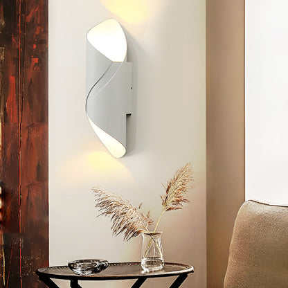 Wandleuchte modern schwarz Aluminium außen Wandleuchte