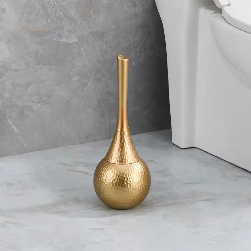 Luxus Toilettenbürsten Set Ersetzbürste mit weichen Borsten Langer Griff