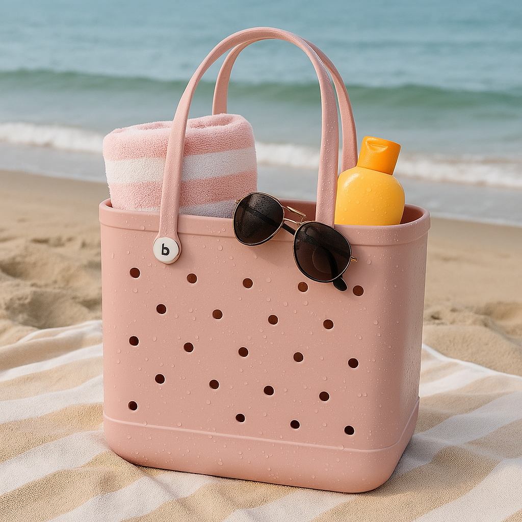 Wasserfester Strandtasche für Sommerreisen