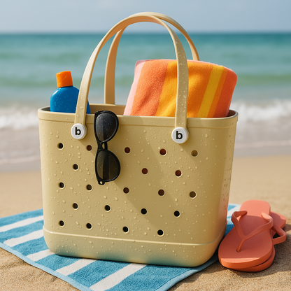Wasserfester Strandtasche für Sommerreisen