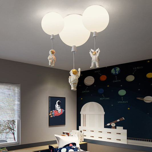 Garduru – Moon & Astronauten LED Deckenleuchte