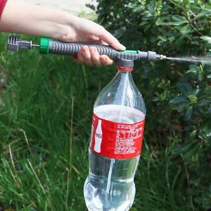 Universelle Flaschen-Gartenspritze mit Hochdruckdüse – Für Pflanzenbewässerung und Reinigung