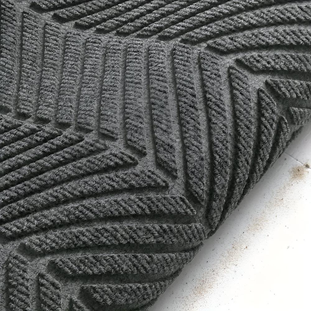 Chevron-Rillen Rutschfeste Fußmatte