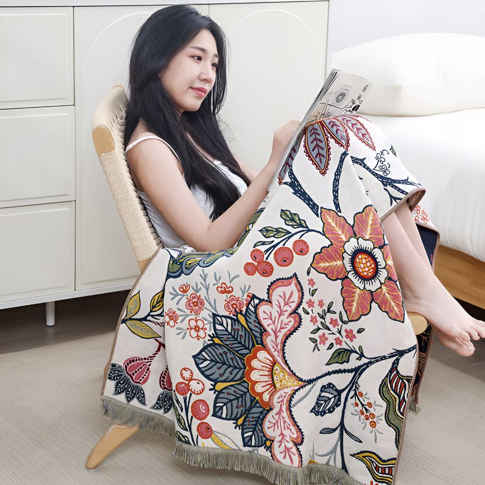 Wendbares Gartenblüte Badetuch