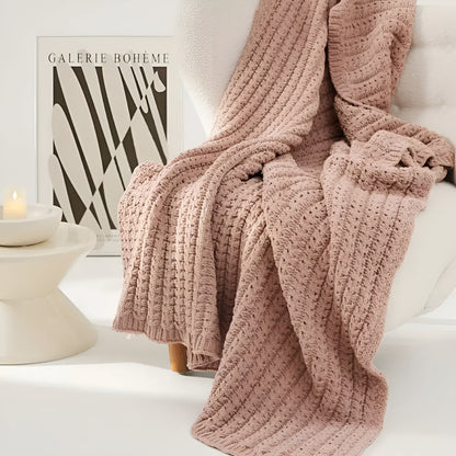 Vintage Chunky Strickdecke