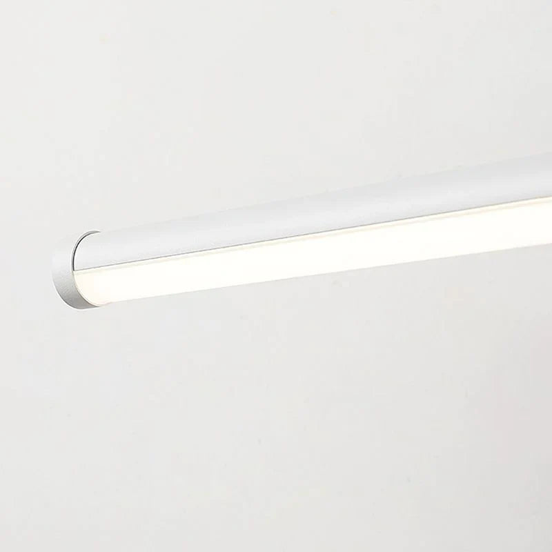 Edge Minimalistische LED-Wandleuchte Schwarz/Weiß für den Innenbereich, Badezimmer, Metall