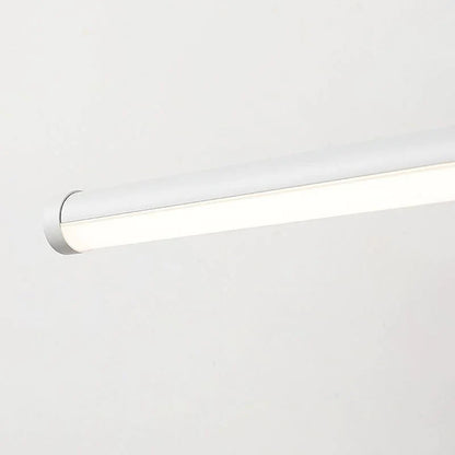 Edge Minimalistische LED-Wandleuchte Schwarz/Weiß für den Innenbereich, Badezimmer, Metall