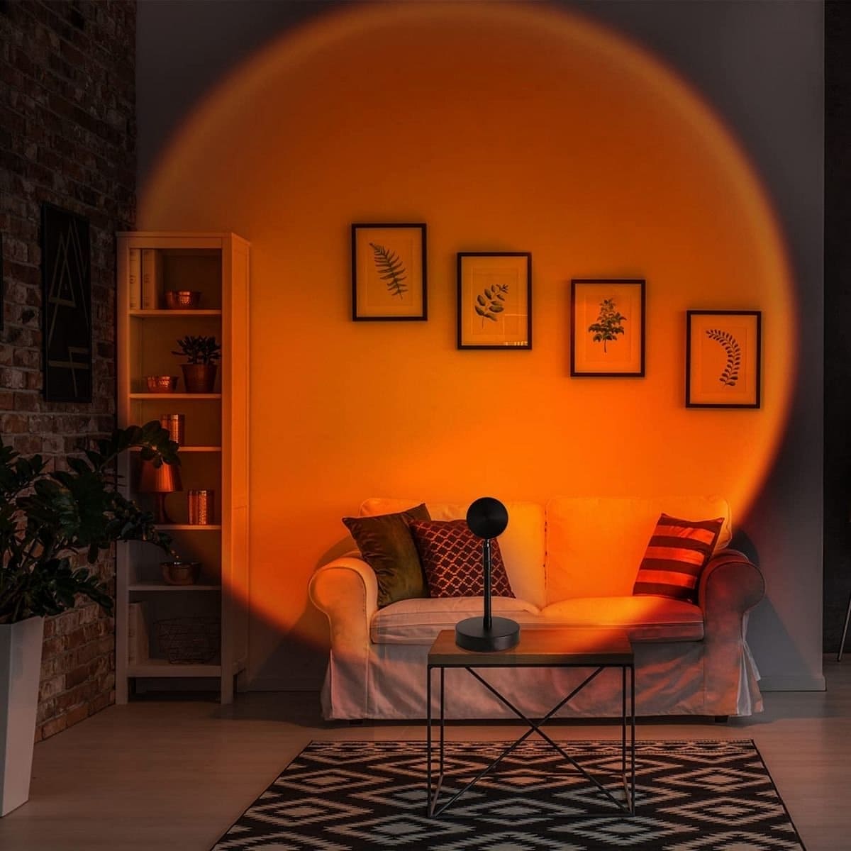 LED Tischlampe mit Sonnenuntergangseffekt | SunsetGlow