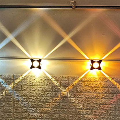 Garduru RGB LED Wandleuchte für den Außenbereich - Robust & Stilvoll