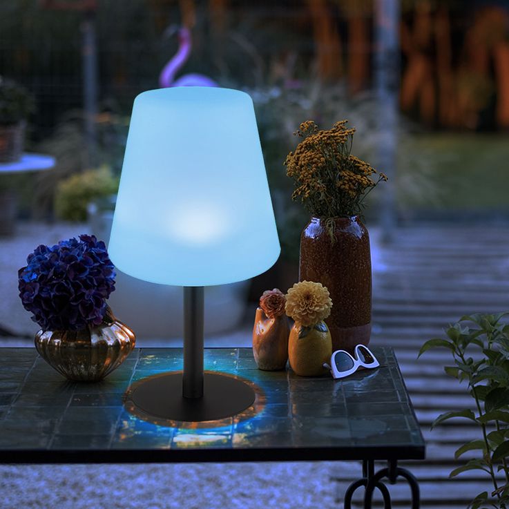 Royelux Minimalistische Moderne Tischlampe - Kabellos & Wasserdicht