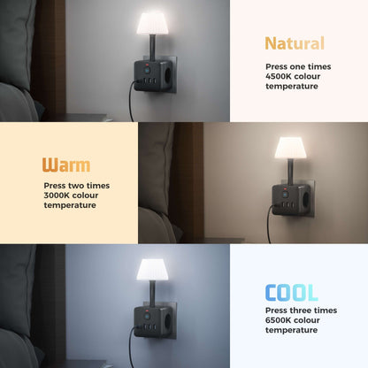 Smart 8-in-1 Nachtlampe – Für Smarte Lösungen und Beleuchtung