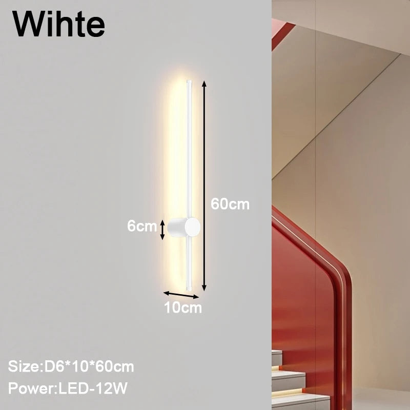 Minimalistische LED-Wandlampe NordicShine - Modernes und elegantes skandinavisches Design