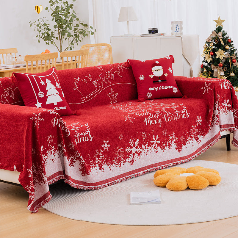 Weihnachts-Sofa-Bezug Couchbezug